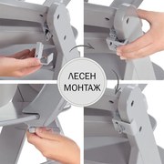 Hauck - Табла за столчета Alphatray grey