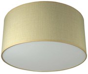 Плафон ЛИОН, ø400, крем, абажур Сами Екрю, 1xE27