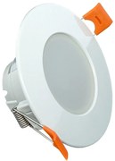 LED Лампа за вграждане в баня BONO LED/7W/230V 3000K IP65 бял