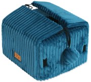 Синьо легло палатка за котка 40x36 cm Magic Cat Stripe – Plaček Pet Products