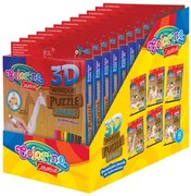 Colorino - Дървен 3D пъзел с боички