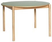 Кръгла трапезна маса от масивен дъб ø 115 cm Oblique – Hübsch
