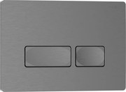 Mexen Tex 04 бутон за промивка, четкано оръжейно сиво - 6104-12