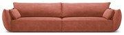 Червен диван 248 cm Vanda - Mazzini Sofas