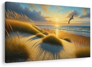 Картина на платно – Утринна тишина над дюните