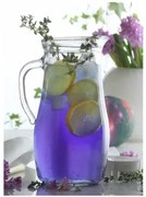 Стъклена кана със сив капак h24,58см 1,8л MIS 180-PK222 - Lav