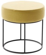Табуретка RELO, Ø 40 см, жълта