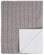 Сиво одеяло Sommar, 130 x 170 cm - Tiseco Home Studio