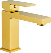 Mexen Uno батерия за мивка, златна - 71400-50