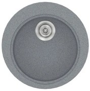 Мивка Sanitec 316-Metallic Silver