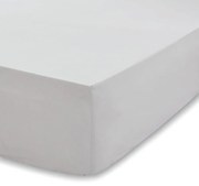 Сив чаршаф от органичен памук Органичен, 135 x 190 cm - Bianca