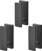 Черни стенни метални комплект куки 3 бр. Tower – YAMAZAKI