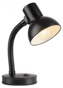 JUST LIGHT. 11080-18 - Гъвкава настолна лампа FLEXI 1xE27/25W/230V черна