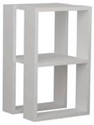 Бяло нощно шкафче Lonie - Homitis