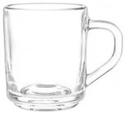 Стъклена чаша за топли напитки с дръжка 236мл 7,3xh8,5см "LISO" (0700AL48) - Cristar