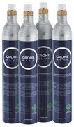 GROHE 40422000 - Бутилка за карбонизация GROHE BLUE 425 g CO2 (4 бр.) неръждаема стомана