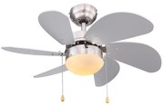 Globo 03801 - Таванен вентилатор RIVALDO 1xE14/60W/230V
