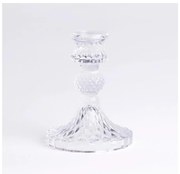 Прозрачен свещник 10,5 см