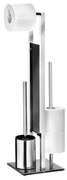 Четка за тоалетна с държач за тоалетна хартия Rivalta - Wenko