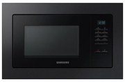 Микровълнова фурна за вграждане Samsung MG23A7013CA/OL, 1100 W, 6 нива, 23 л, Грил, Размразяване, Керамично покритие, Поддържане на топлината, Черен