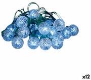 Гирлянда от LED Светлини Бял 600 x 5 x 2 cm (12 броя)