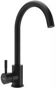 Mexen Foggia кухненски смесител, черен - 671800-70