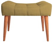 Пуф LUMI 40x58 см кафяв