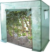 Практичен градински контейнер с размери 200 x 80 x 170/148 cm