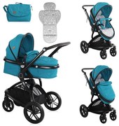 Детска комбинирана количка LUMINA LORELLI - Dark Blue