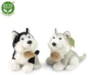 Rappa - Плюшено Хъски, сиво, 16 см., серия Еко приятели