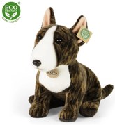 Rappa - Плюшено Куче Английски Бултериер, седящ, 30 см., серия Еко приятели