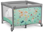 Lionelo - Манеж за игра MILLE, сиво-зелен