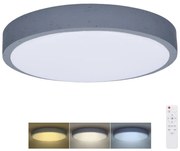 Solight WO8001 - LED регулируемо осветително тяло GREY LED/48W/230V 3000-6500K Ø