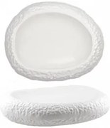 Horecano - Порцеланова чиния за презентация бяла 23см "Гнездо"-WHITE NEST- (F3002WY-9L)