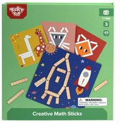 Tooky Toy - Рисувай с математически магнитни пръчици