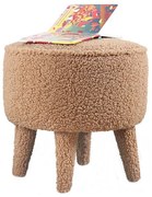 Табуретка PIXI, Ø 38 см, кафява