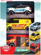 Dickie - Комплект от 3 бр. SOS автомобили