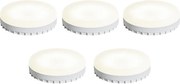 Комплект от 5 GX53 димируеми до топло LED крушки 7W 750 lm 2700K-4000K
