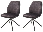 Трапезен стол NEXORO 1 бр. антрацит