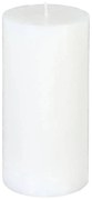 Свещ без аромат atmosphera Olia, Кръгла, 7x14 cm - Бял