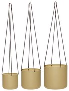 Метални висящи и стенни покрития за кашпи в комплект 3 бр. ø 25 cm Bloom – Hübsch