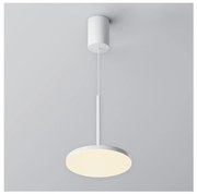 Maytoni P076PL-L12W3K-W - LED Пендел PLATO LED/12W/230V 3000K бял