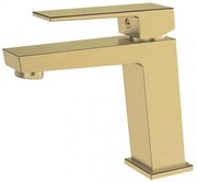 Стоящ смесител за умивалник ICF 1491085BRUSH GOLD, месинг, златен, 15.7x16.8х3.8см