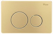 Бутон за тоалетна Rea I K011A-Q Gold Brush