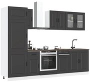 3314792 vidaXL Комплект кухненски шкафове от 8 части Kalmar, инженерно дърво