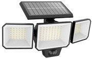 Philips -  LED Соларен прожектор за стена със сензор NYSIL 3xLED/8,7W/3,7V IP65