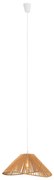 MAXLIGHT P0577 - Пендел AMALFI 1xE27/15W/230V Ø 45 см бежов