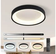 Brilagi - димируемо таванно осветително тяло FALCON MODERN LED/54W/230V 60 см черно +DO