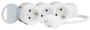 Legrand 695003 Разклонител 3х2Р+Е, с кабел 5 метра, Бял - До изчерпване - 810103161