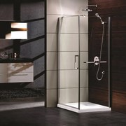 Душ кабина ICL 157 90 L NEW, 90х90х200см, 8мм